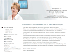 Tablet Screenshot of dr-steinkrueger.de